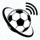 世界杯比分网官方绿色足球标志